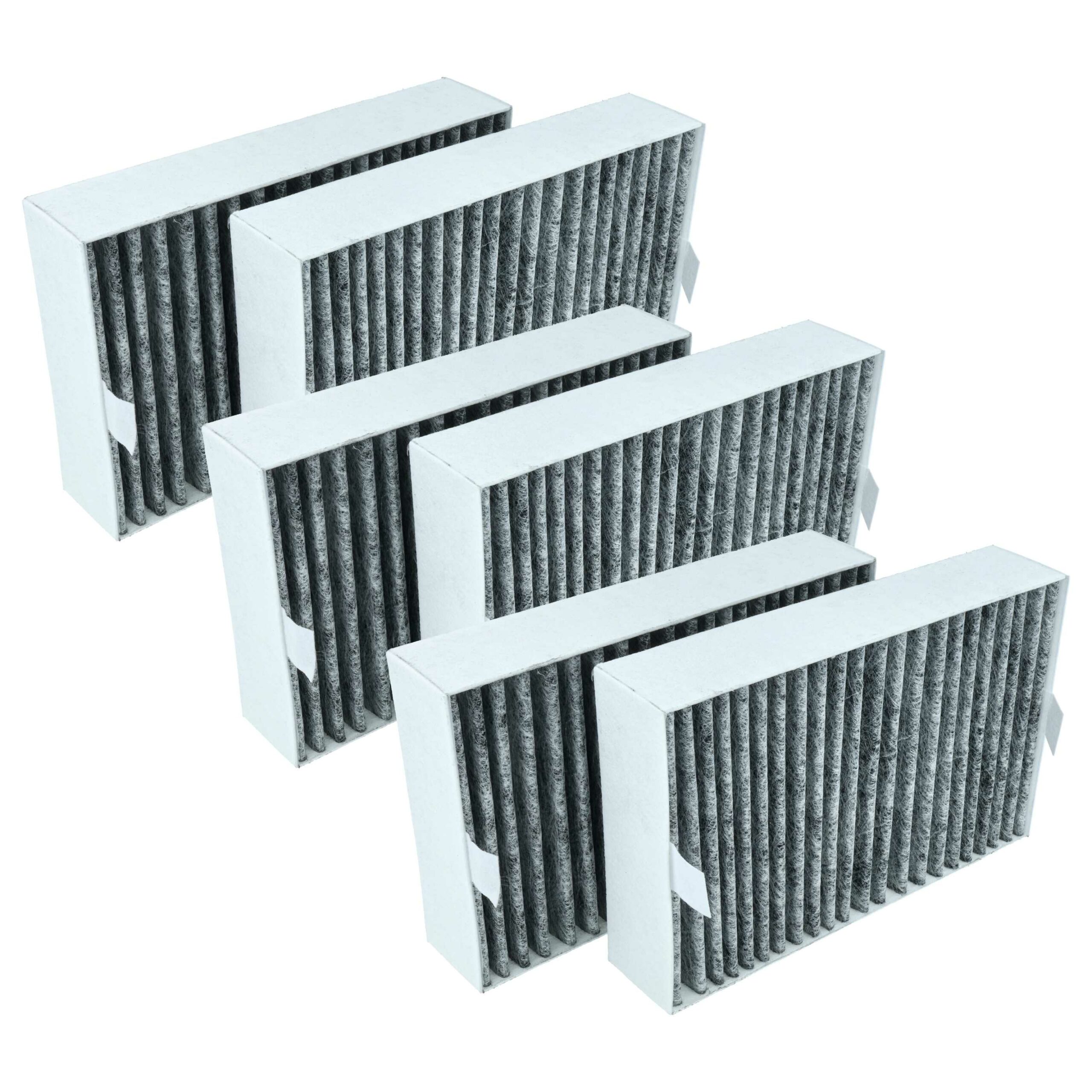 Pack 6x Filtro de Carvão Ativado Compatível Miele 28996433EU1, 11793450, DKF 31-P
