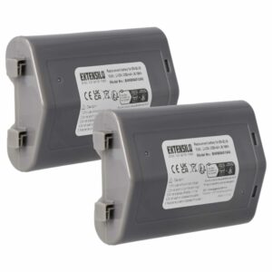2x Bateria compatível Nikon EN-EL18 - 3350mAh, 10.8V, Li-Ion EXTENSILO