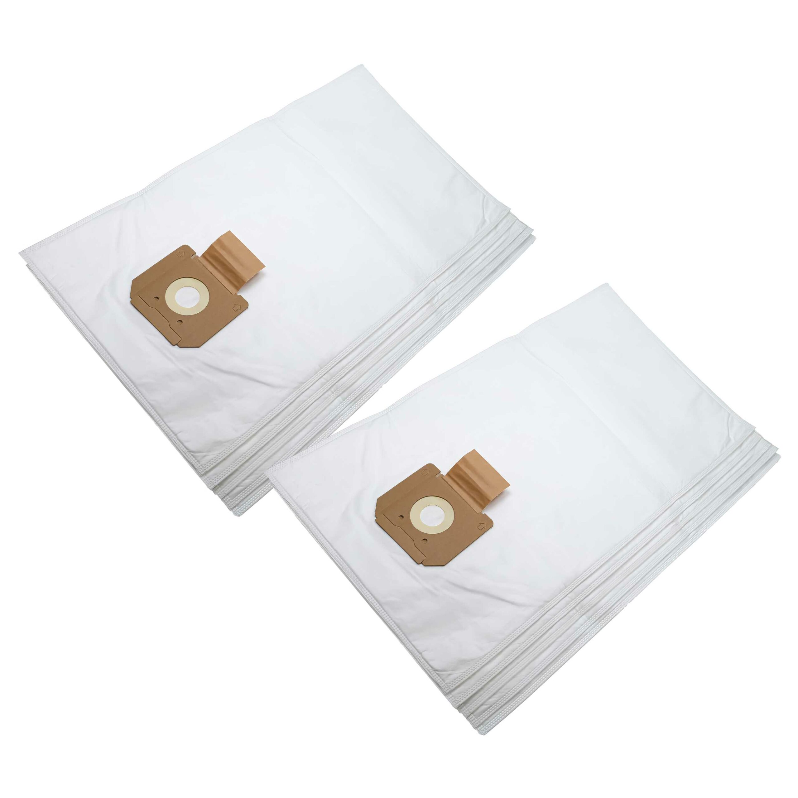 10x Sacos para Aspirador Bosch 2607432038 - vhbw Microfleece