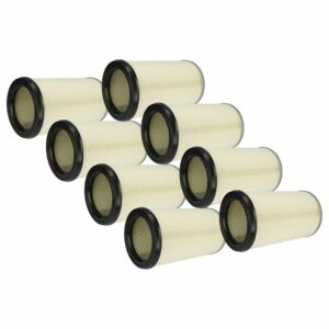 Pack 8x Filtro Cartucho de Substituição vhbw para Aspiradores Kärcher 5.731-007.0