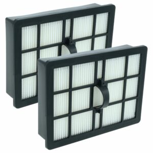 2x Filtro de Substituição para Aspirador Grundig VCF56 (759551359600) - vhbw