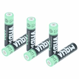 Pack 6x Bateria AAA vhbw NiMH para Philips, Swisscom, Grundig, Sennheiser, Gigaset e mais