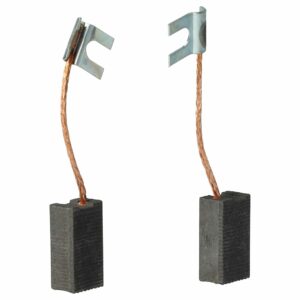 2x Escovas de Carvão para Eibenstock Automix 11502 - 6,35 x 10 x 17 mm