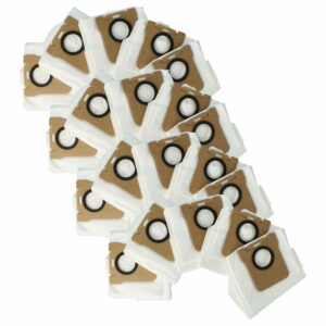 Pack de 20 Sacos de Pó para Estação de Vácuo Dreame RDB3 - Compatível com Aspirador Robô Dreame, Xiaomi e Mova