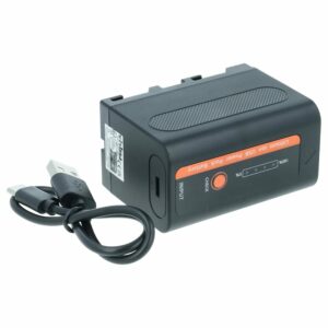 Bateria vhbw compatível com Sony NP-F950, NP-F930/B, NP-F950/B, NP-F930, NP-F750, NP-F960 - 4000mAh, 7.4V, Li-Ion
