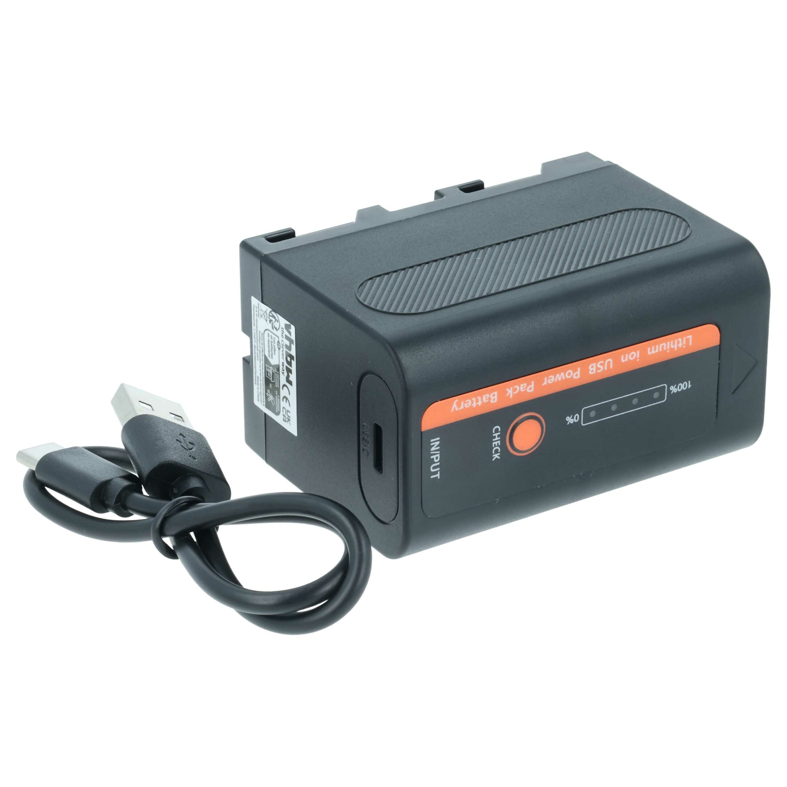 Bateria vhbw compatível com Sony NP-F950, NP-F930/B, NP-F950/B, NP-F930, NP-F750, NP-F960 - 4000mAh, 7.4V, Li-Ion