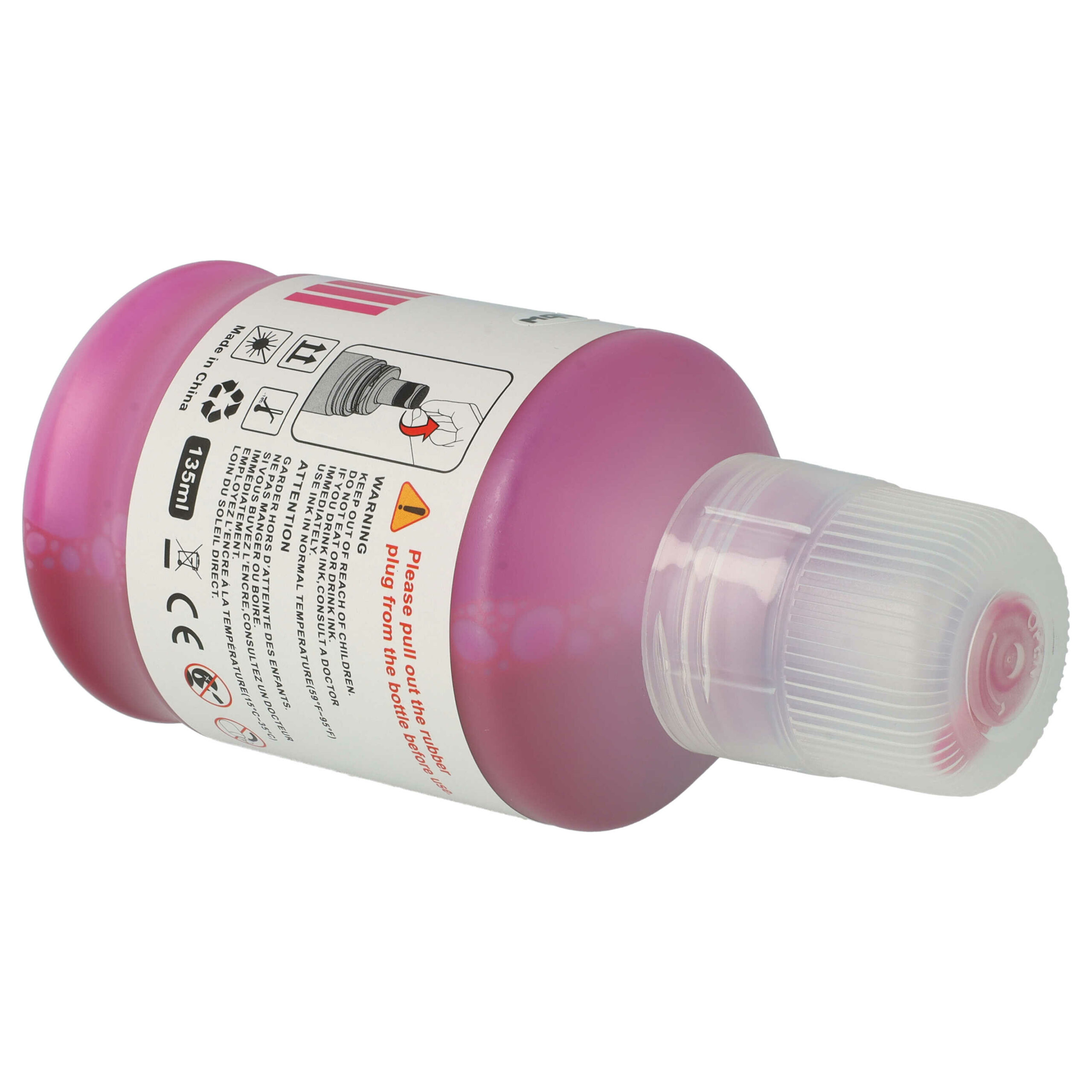 Tinta Magenta Compatível Canon GI-56M - Refill 135 ml vhbw - Image 3