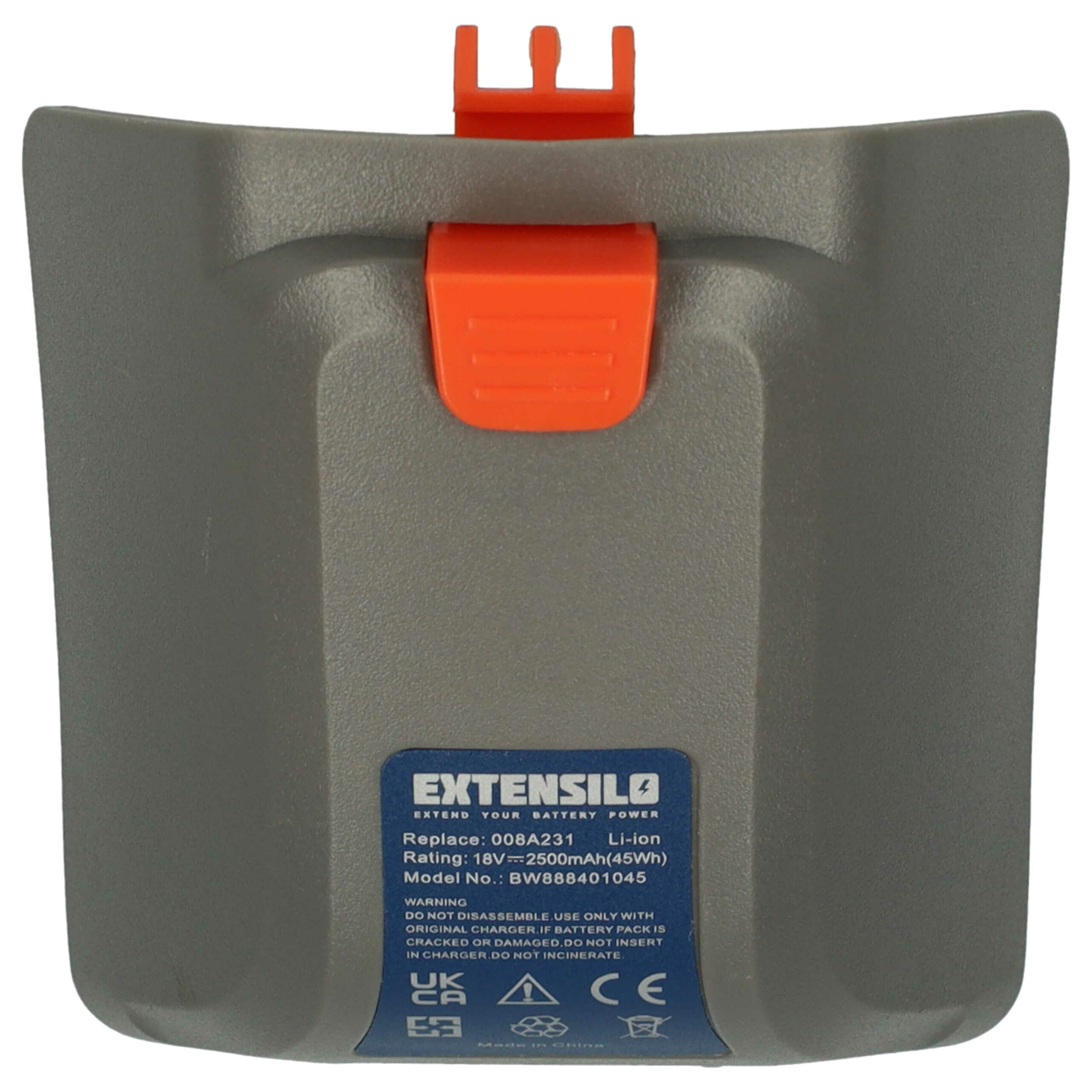 Bateria EXTENSILO para Gardena 008A231 - 2500 mAh 18 V Li-Ion - Image 3