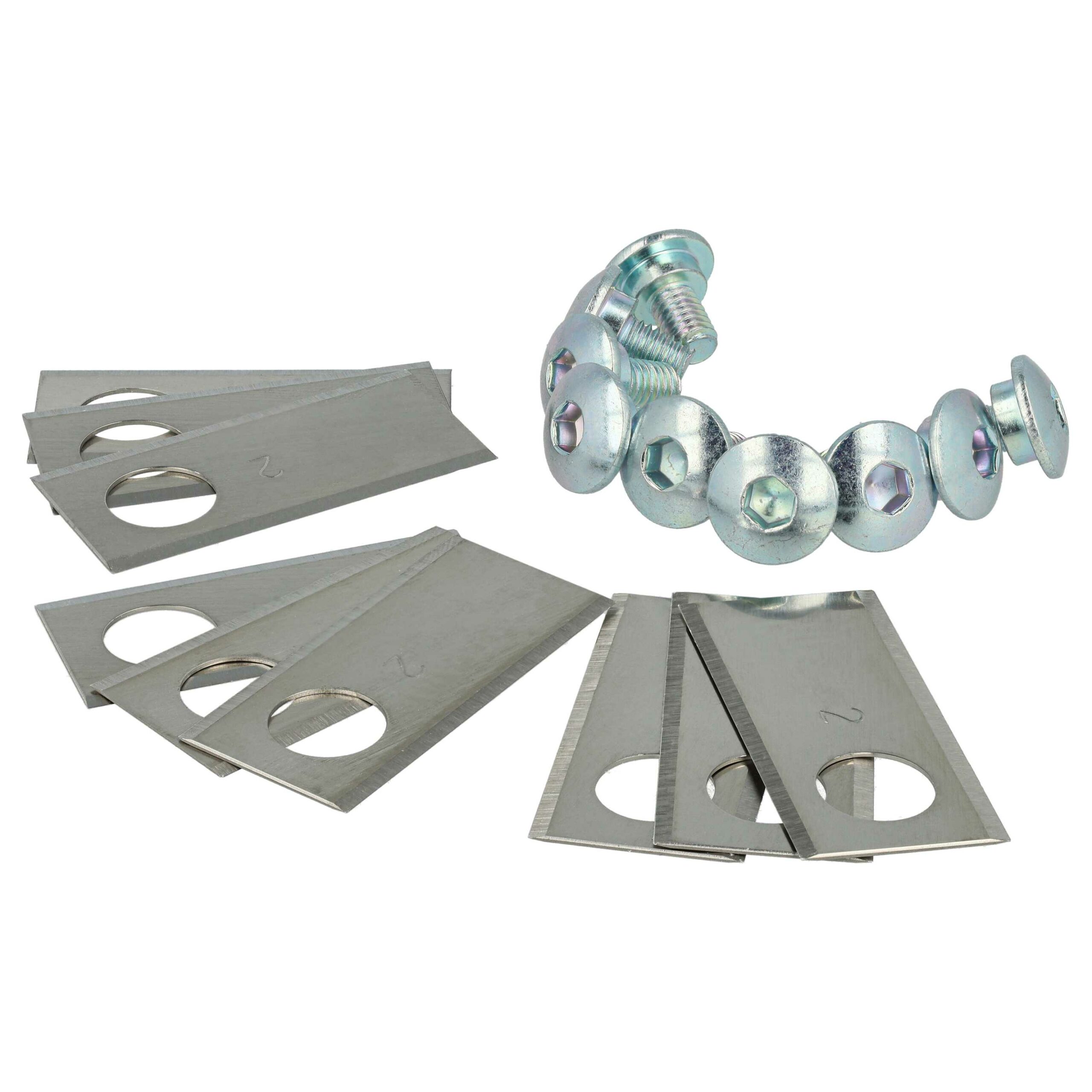 18x Lâminas de Substituição para Cortador de Relva Robô Honda 72515-VP7-C50 Aço Inoxidável Prata vhbw - Image 2