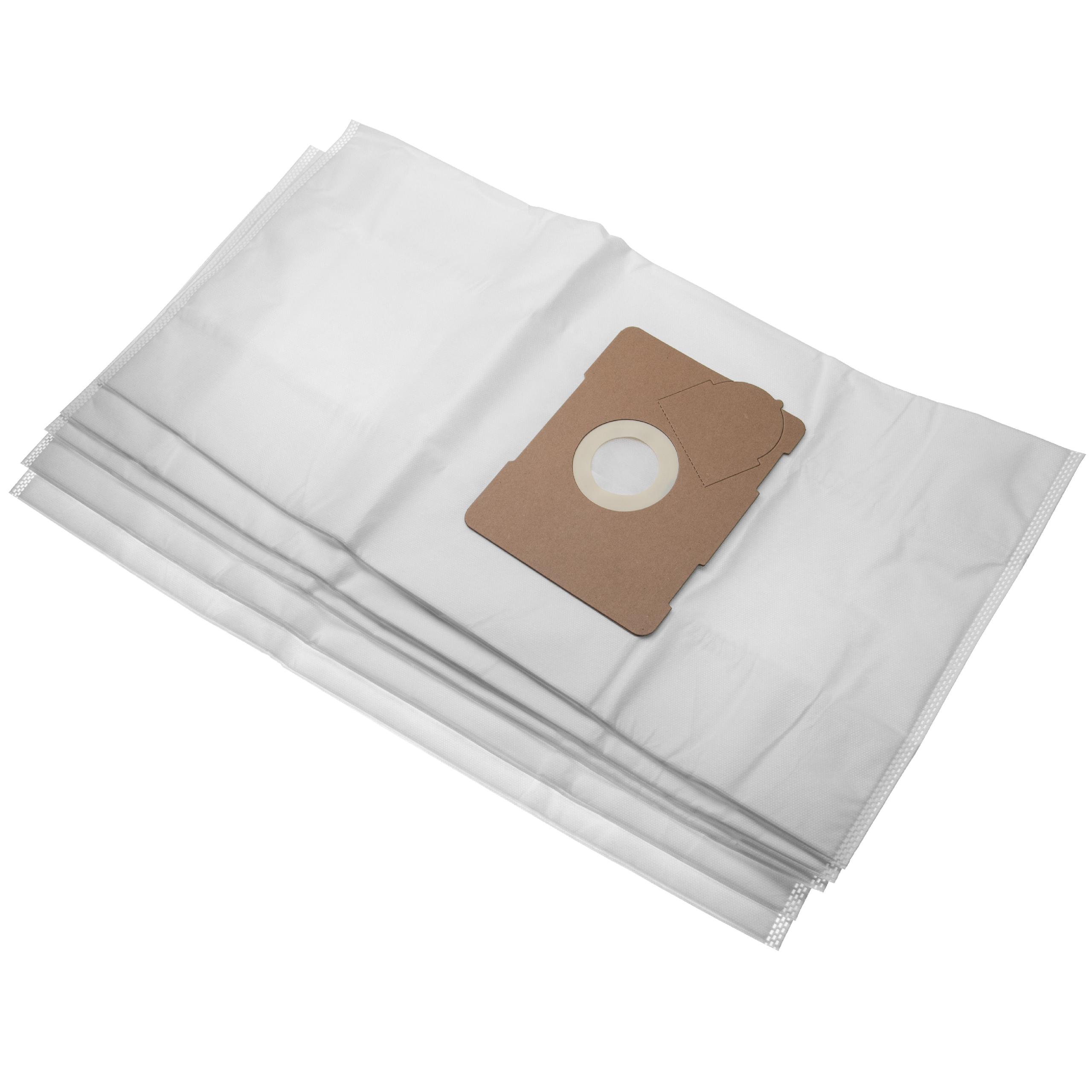 Pack 5x Sacos Filtro vhbw compatíveis Protool Festool 633582 - Microfibra