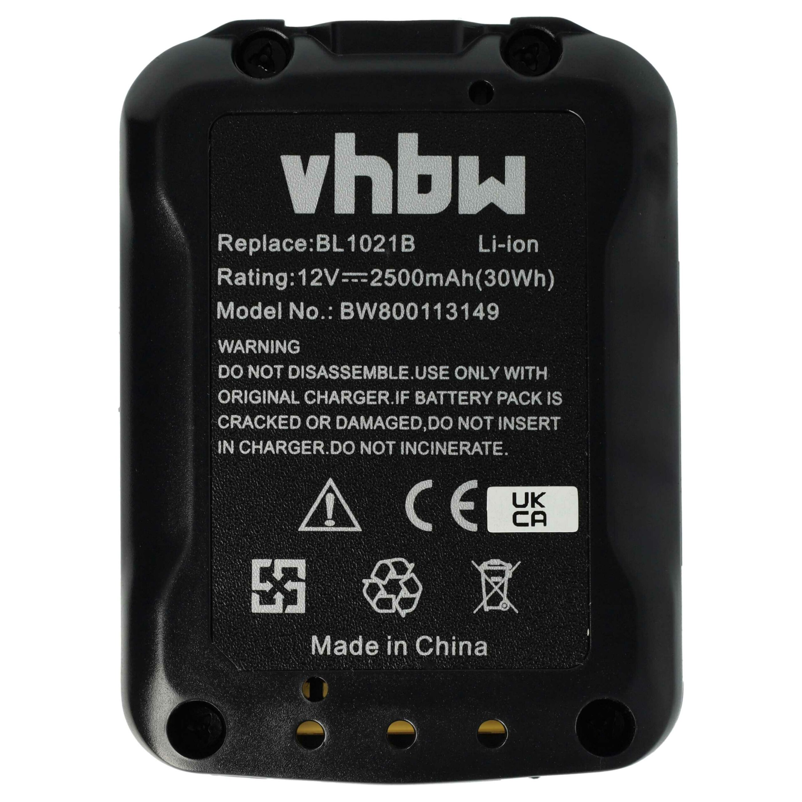 Bateria vhbw 2500 mAh 12V Li-Ion para Makita - Pack de 2 unidades - Image 3