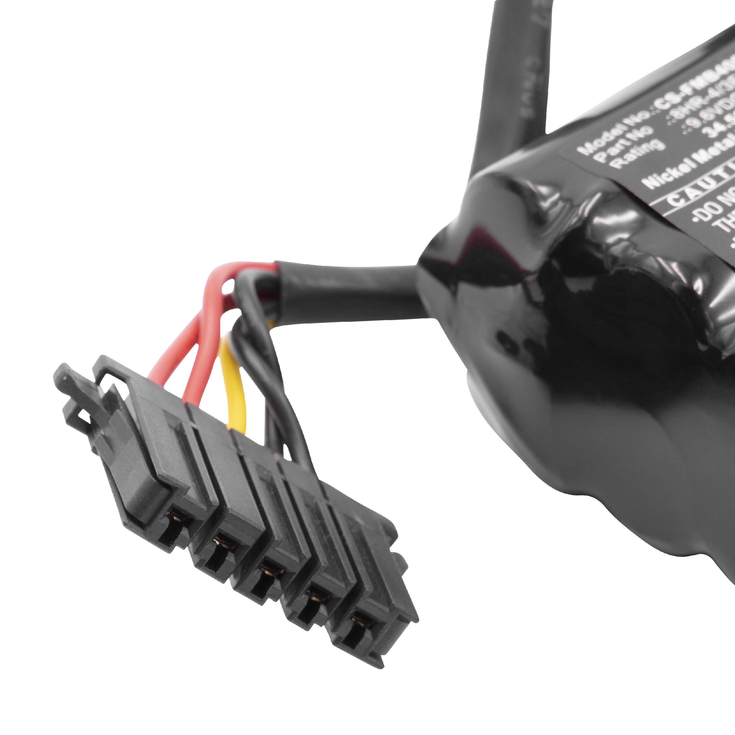 Bateria CNC vhbw para Okuma 8HR-4/3FAUPC, E5503-07E-001 - 3600 mAh 9.6 V NiMH - Image 2