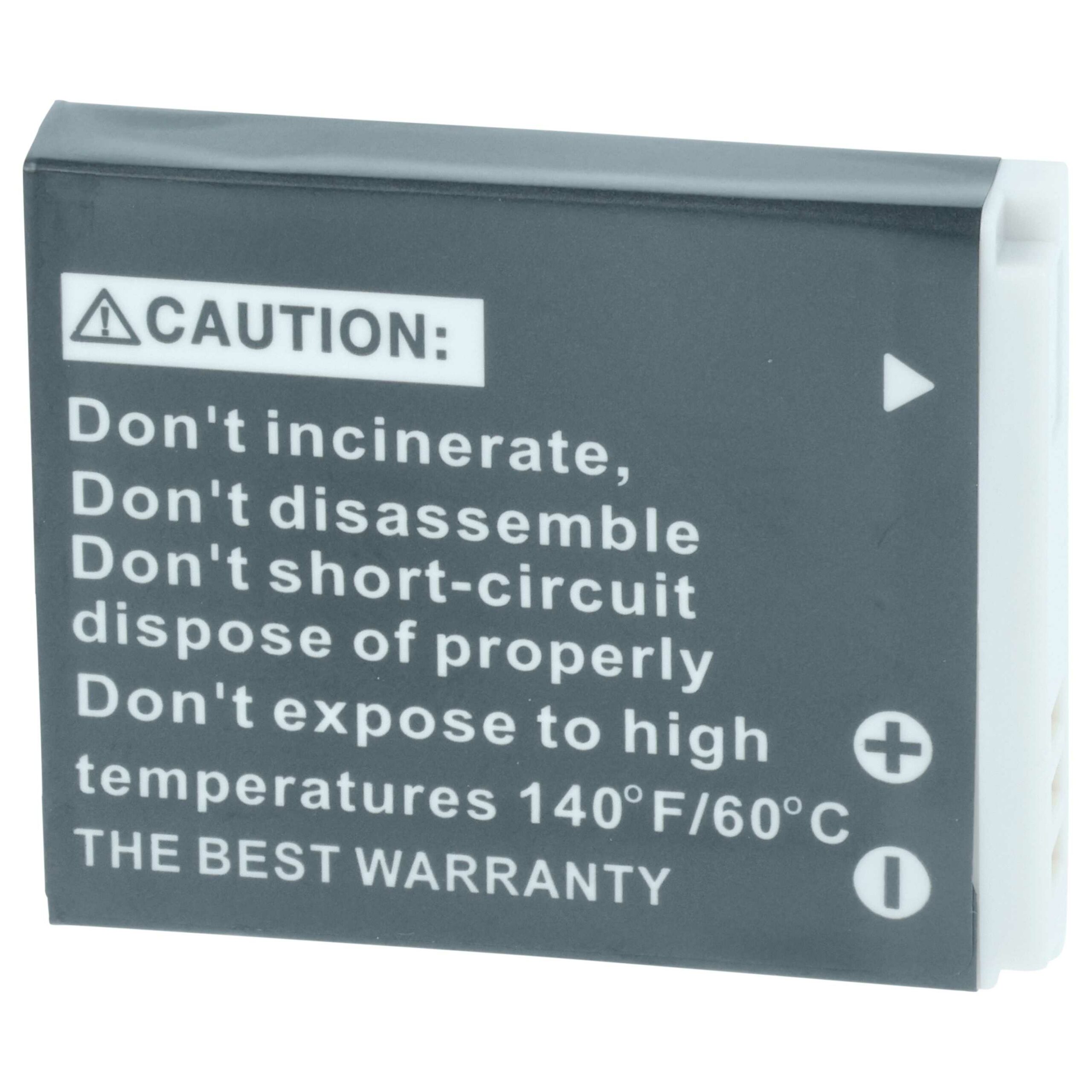 Pack 3x Bateria vhbw para Canon NB-6L - 750mAh, 3.6V, Li-Ion - Image 4