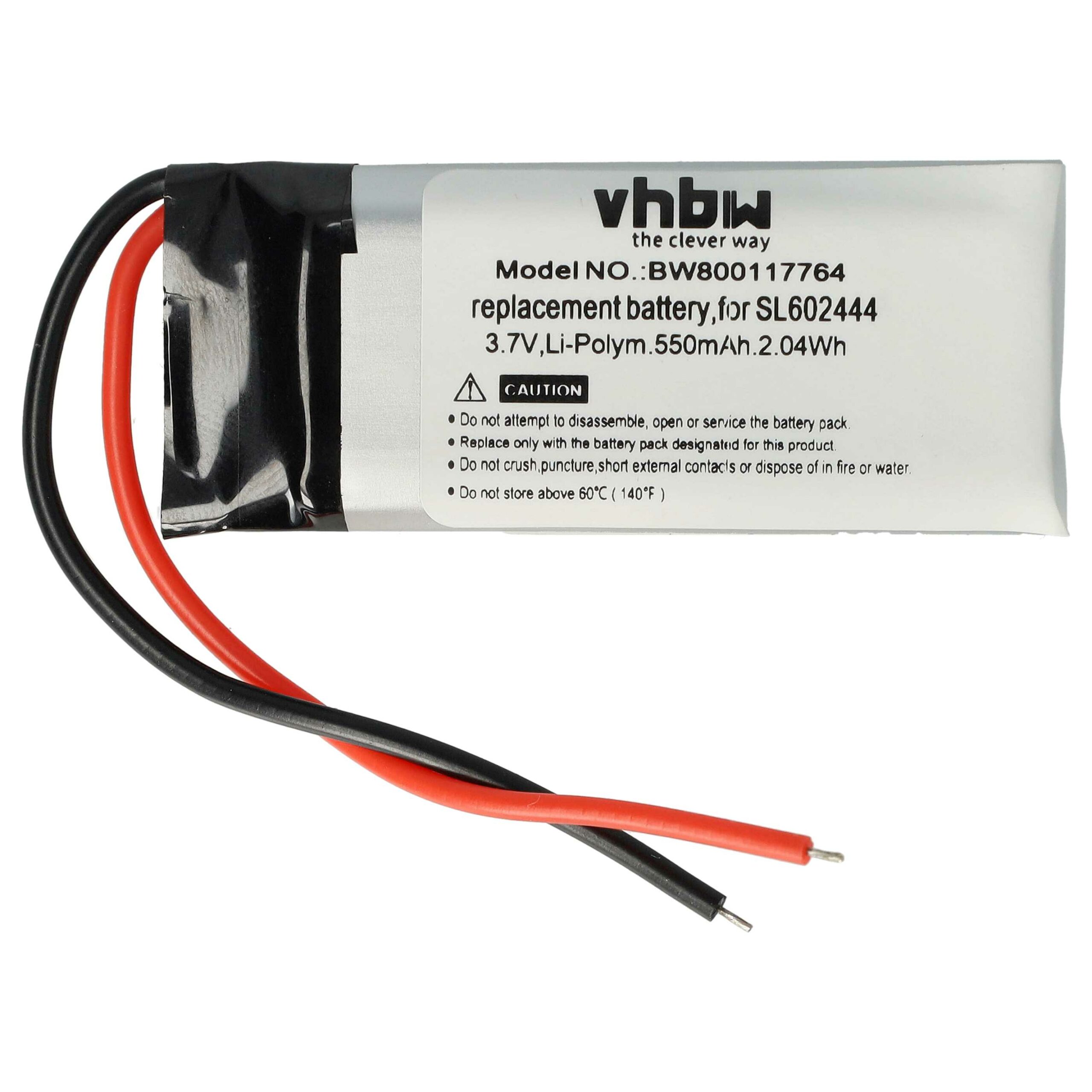 Bateria para Irrigador Dentário Philips SL602444 - 550mAh vhbw - Image 3