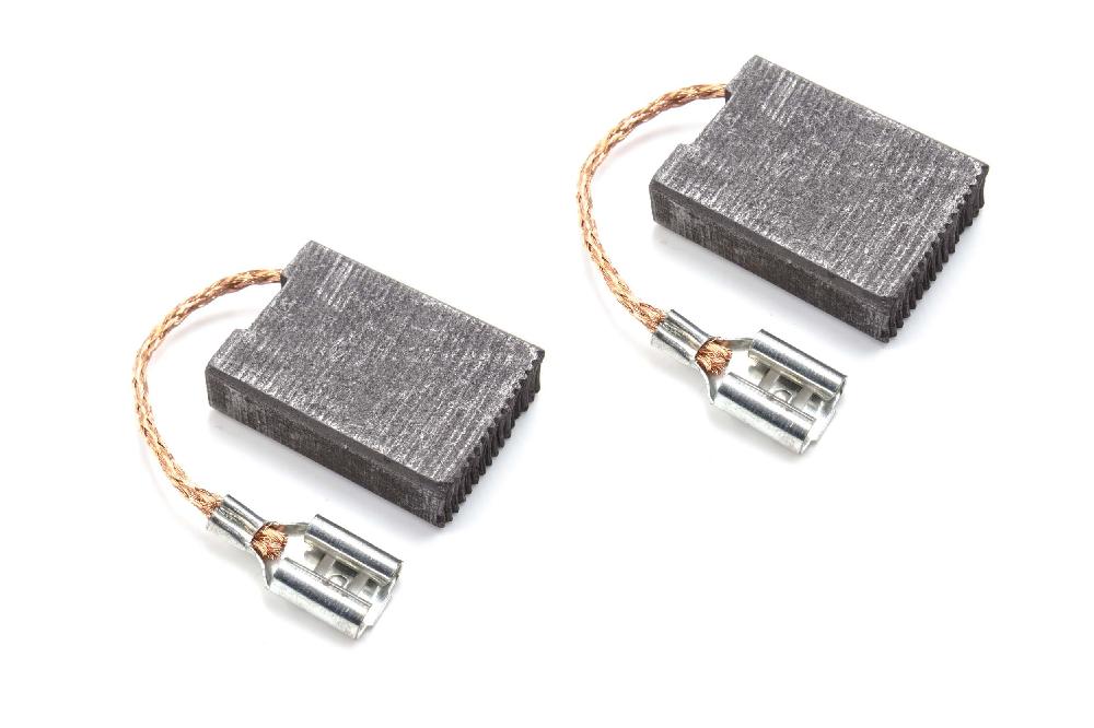 2x Escovas de Carvão Substituição Bosch 1607014171 para Ferramenta Elétrica - 6.3x16x20 mm - Cobre