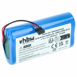 Bateria vhbw para Trelock LS 950 - 4400 mAh 3.7 V Li-Ion