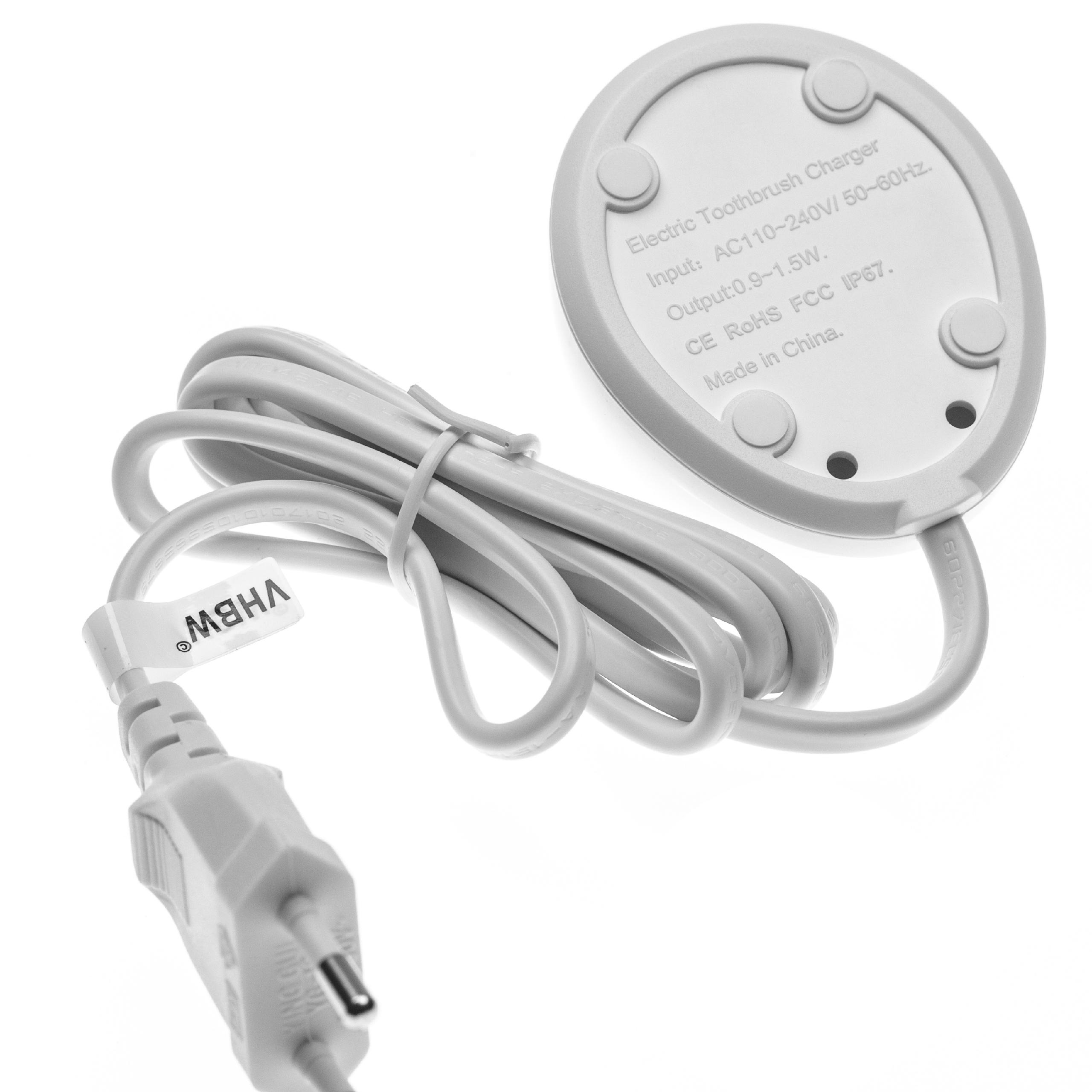 Estação de Carregamento vhbw para Oral-B 3757, 3709, 3756 - Suporte de Carregamento com Cabo de 117,5 cm - Image 2