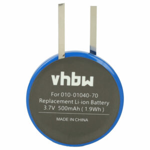 Bateria vhbw para Smartwatch Garmin - 500 mAh 3.7V Li-Ion (RJD990101, 010-01040-70, PD3555) + Ferramentas