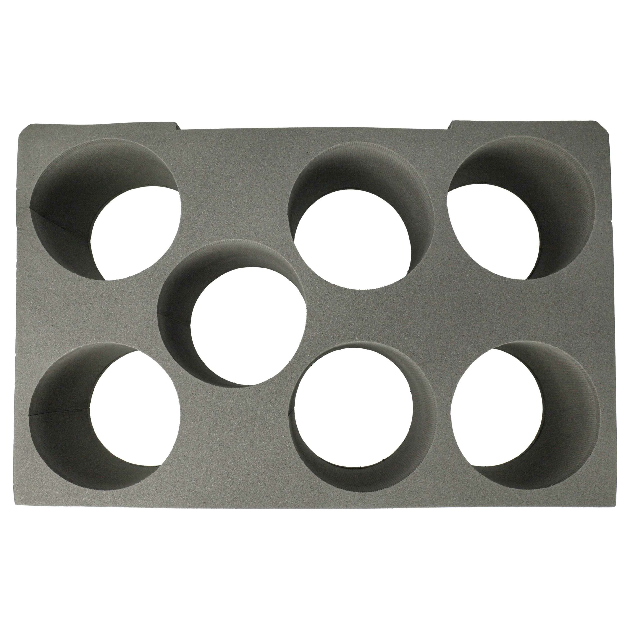 3 Inserções de Espuma para 7 Cartucho Bosch Sortimo - Organizador de Caixa de Ferramentas vhbw - Image 3