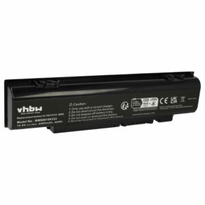 Bateria para Portátil Toshiba PA3757U-1BRS, PABAS213 - 4400 mAh 10.8 V Li-Ion, Preta