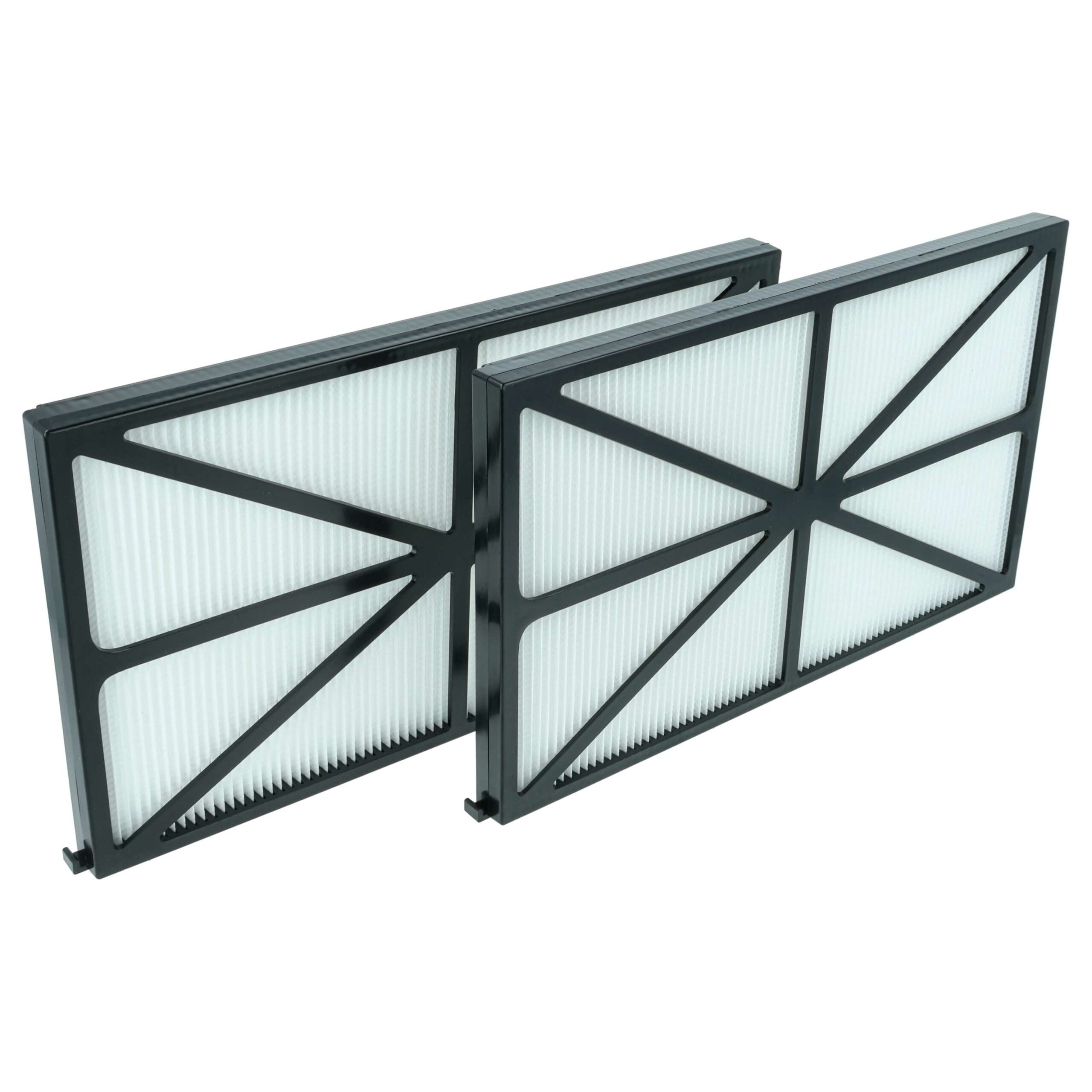 2x Filtros de Substituição vhbw para Limpador Hayward 827261, RCX70101, RCX70101PAK2 - 30 x 17.1 x 3.8 cm
