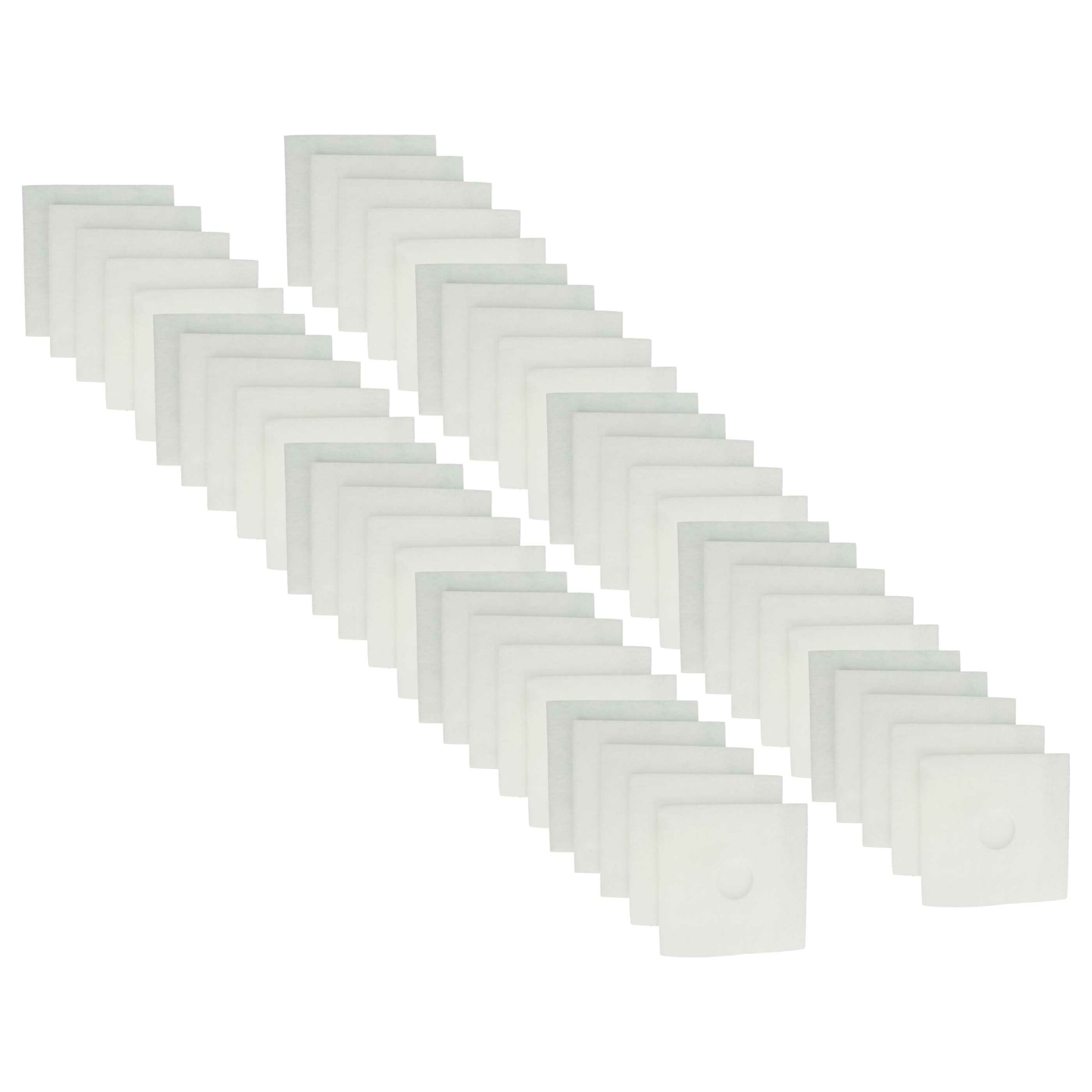 Conjunto de 50 Filtros de Ar vhbw para Ventiladores Helios (substitui 00939)
