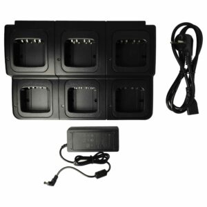 Carregador + Adaptador de Alimentação para Motorola DP-2400 Walkie Talkie, 12V, 5A
