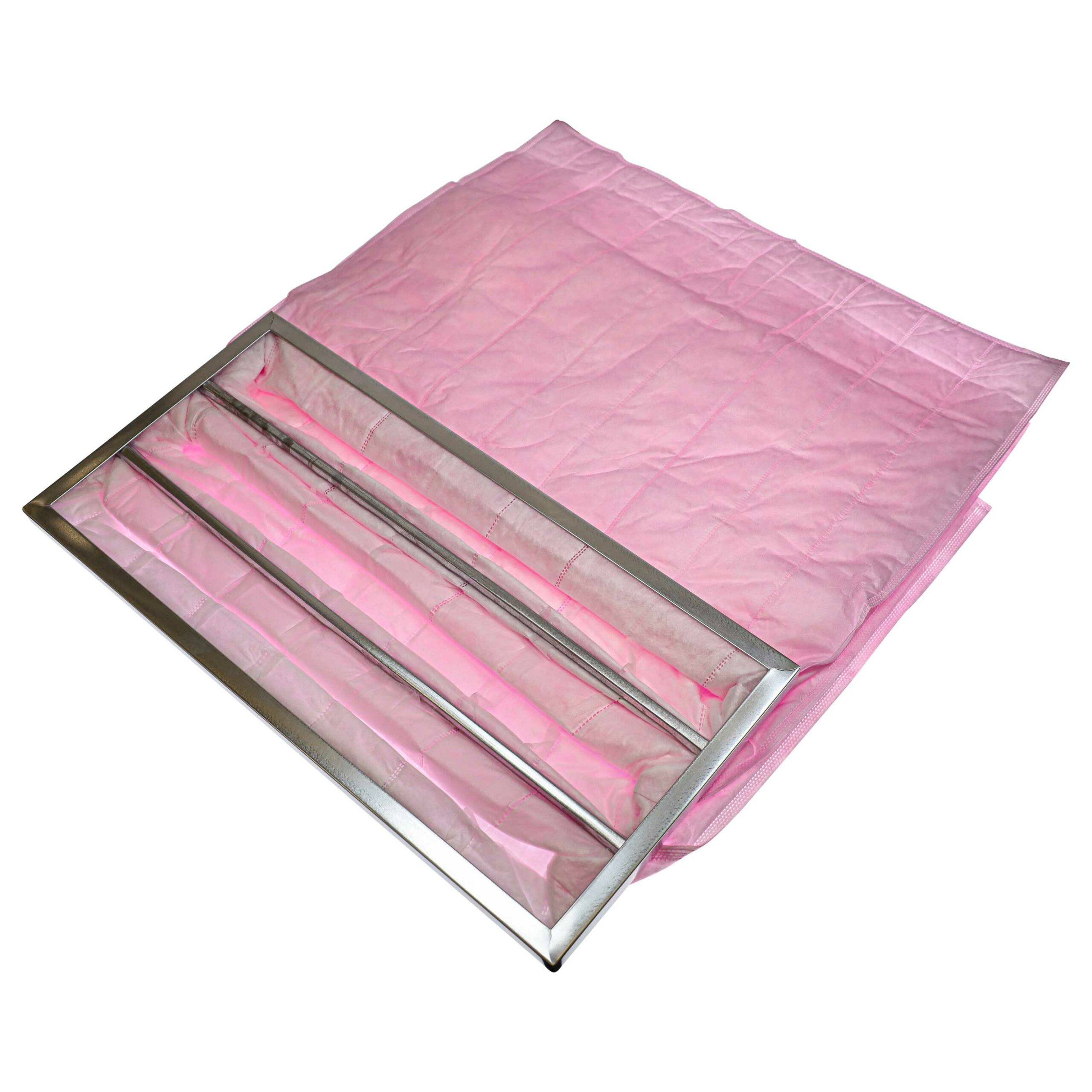 3x Filtro Bolsa F7 para Ar Condicionado e Sistemas de Ventilação - 59,5 x 29 x 5,1 cm - Image 2