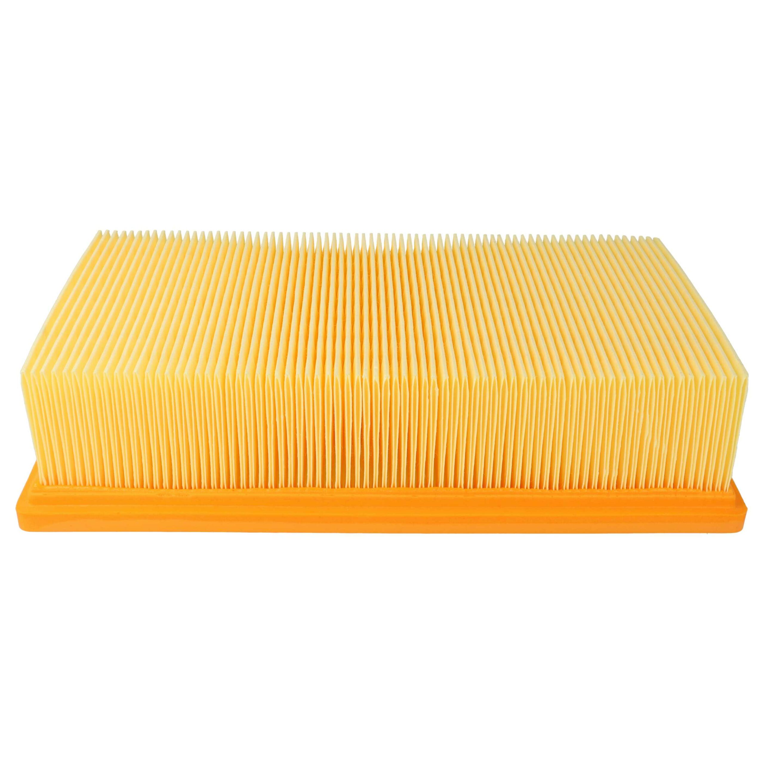 2x Filtro plissado plano vhbw substitui Bosch 2 607 432 034, 2 607 432 033 para aspirador Bosch - Image 2