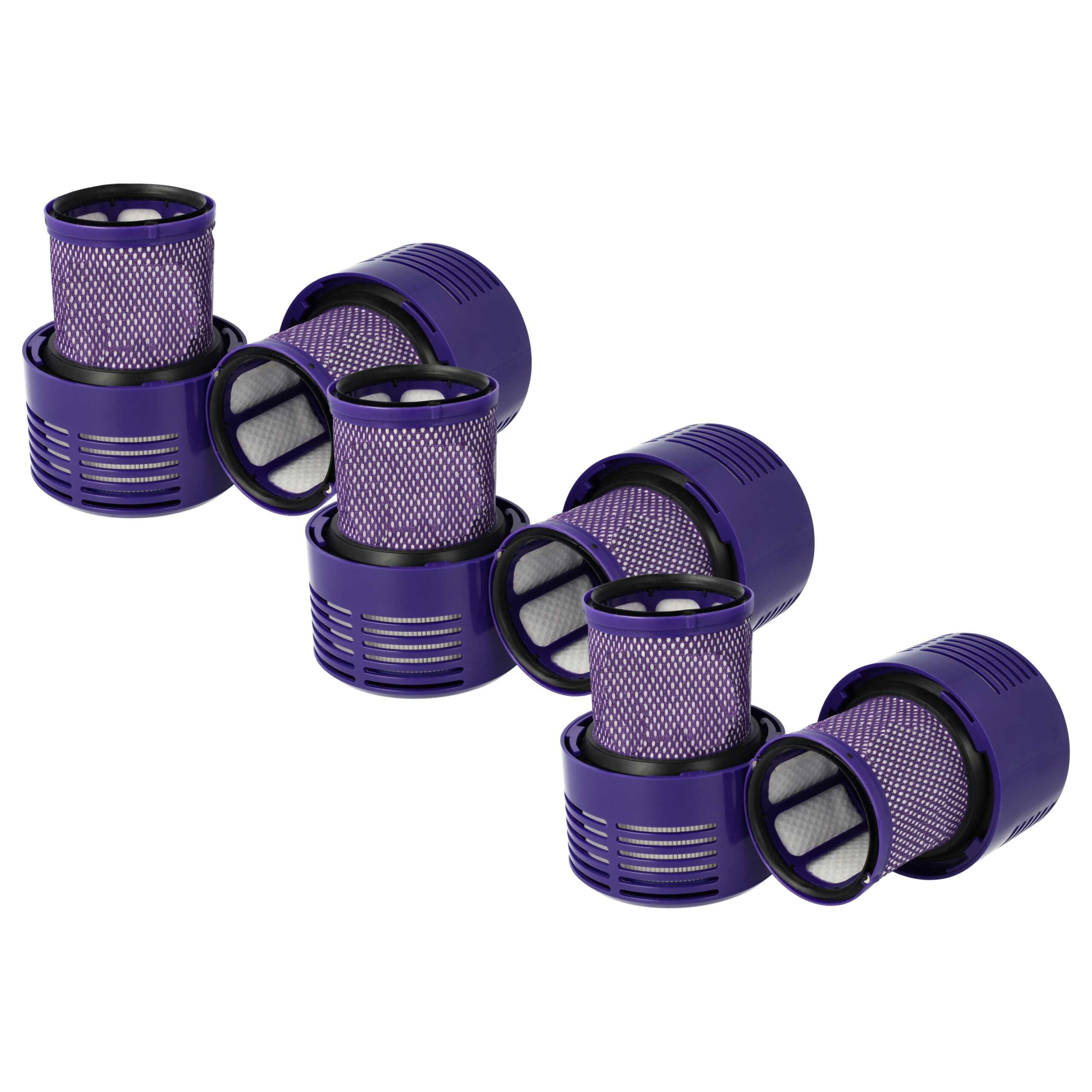 6x Filtro de Substituição vhbw para Aspirador Dyson 969082-01
