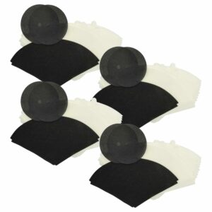 Conjunto de 64 Filtros vhbw para Aspirador FilterQueen Majestic 360