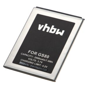 Bateria para Telemóvel compatível com Gigaset V30145-K1310-X469 - 2000 mAh 3.7 V Li-Ion vhbw