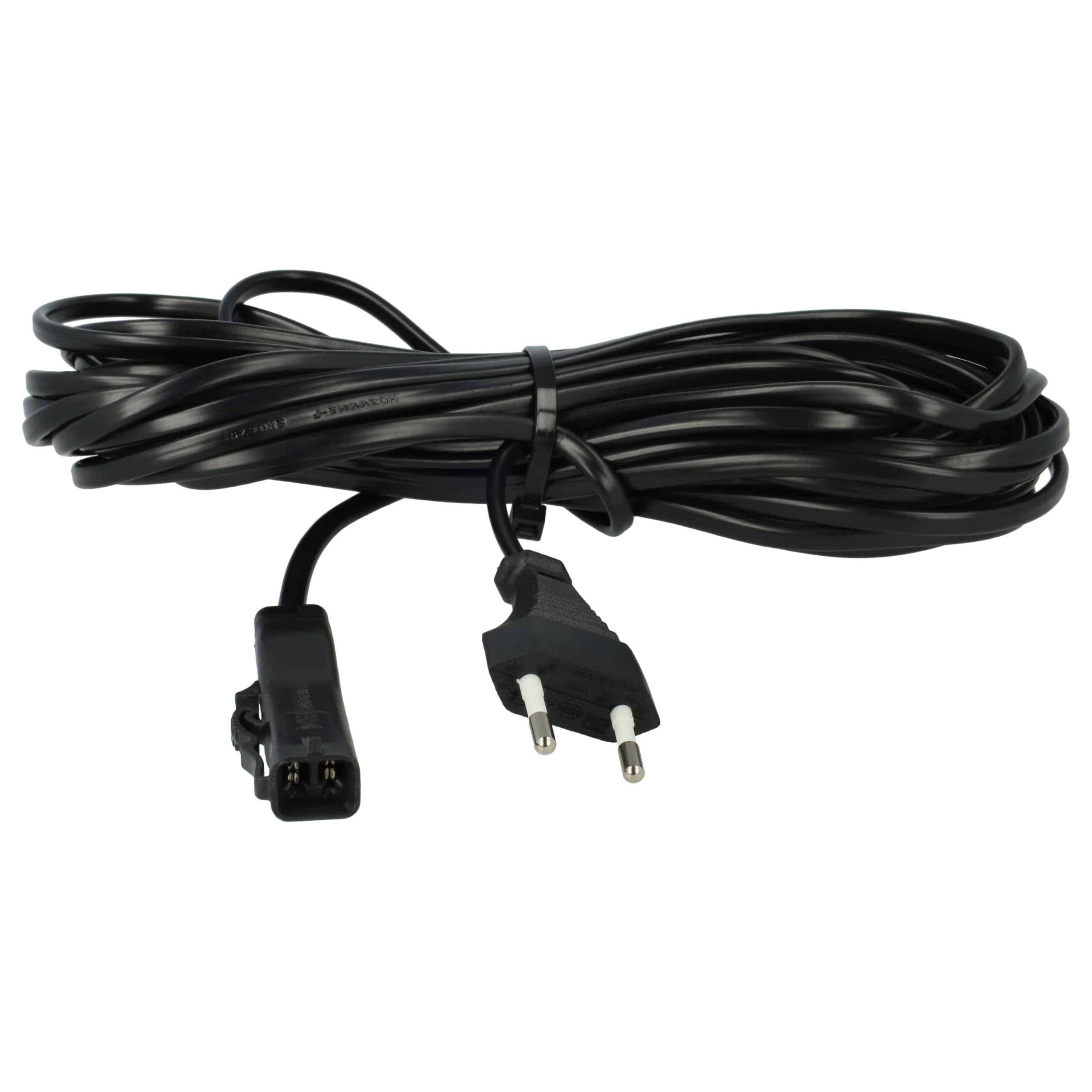 Cabo de Alimentação para Aspirador Vorwerk Kobold 200, VK 200 - 10 m vhbw - Image 3