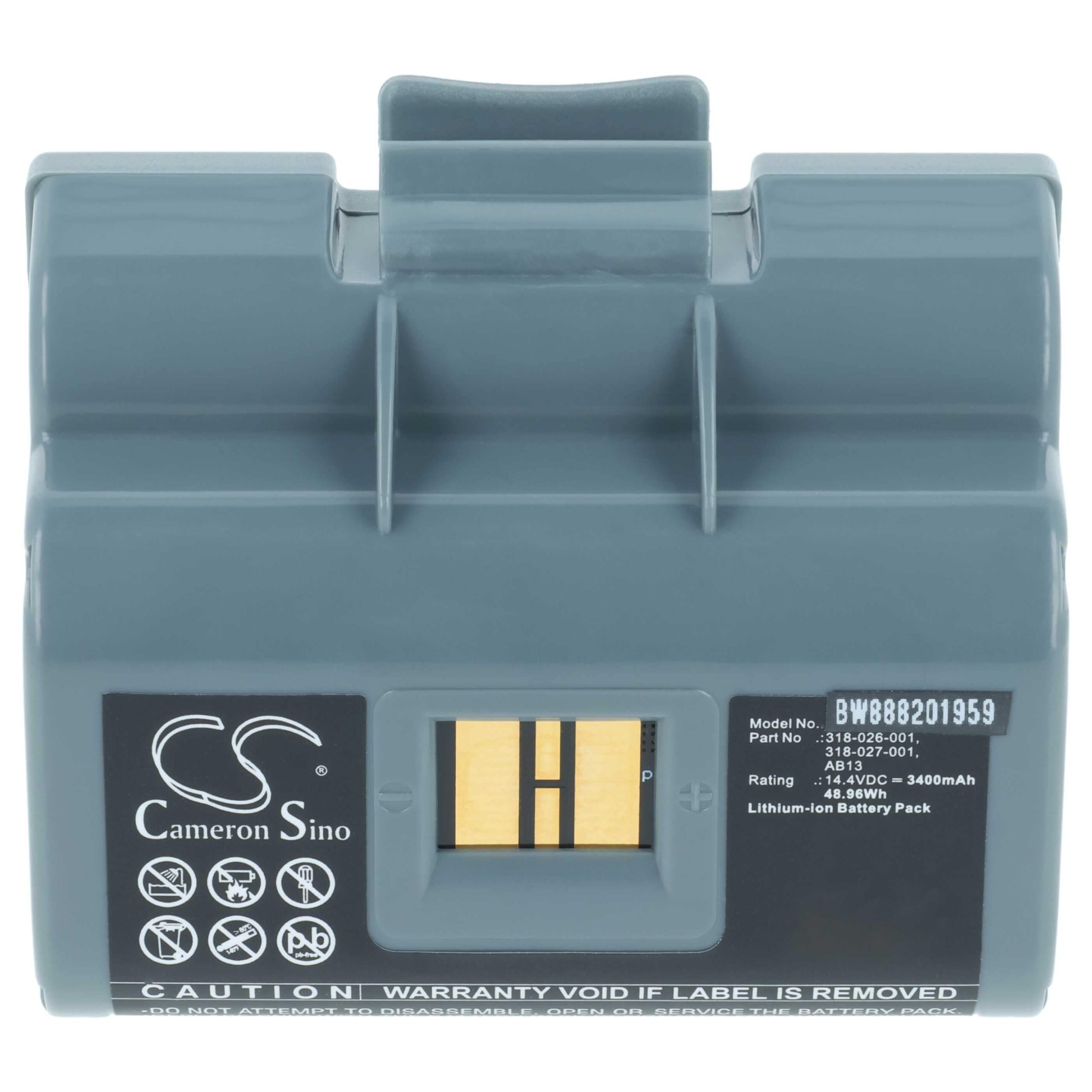Bateria para Impressora Honeywell/Intermec - 2 Unidades vhbw 3400 mAh 14.4 V Li-Ion - Image 3