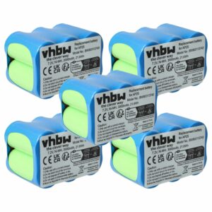 Bateria vhbw para Pellenc AP25 - 5 unidades, 3000 mAh, 7.2 V, NiMH