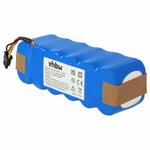 Bateria vhbw 14.4V 2000mAh NiMH compatível com Ariete AT5186005100, Profimaster, Dibea, Ecovacs e outros