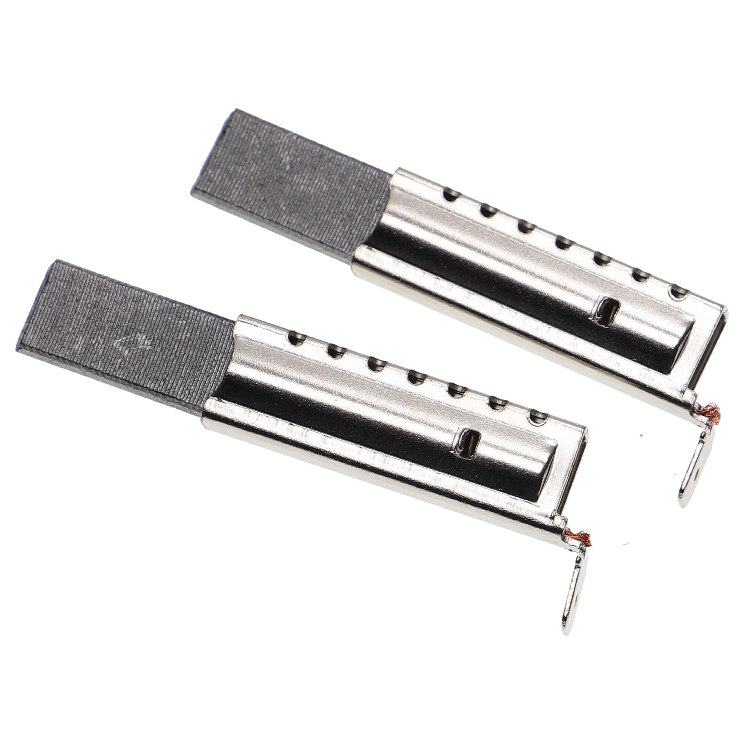 2x Escovas de Carvão de Substituição para Máquinas de Lavar Beko, LG, Arçelik - 5 x 12,5 x 32 mm
