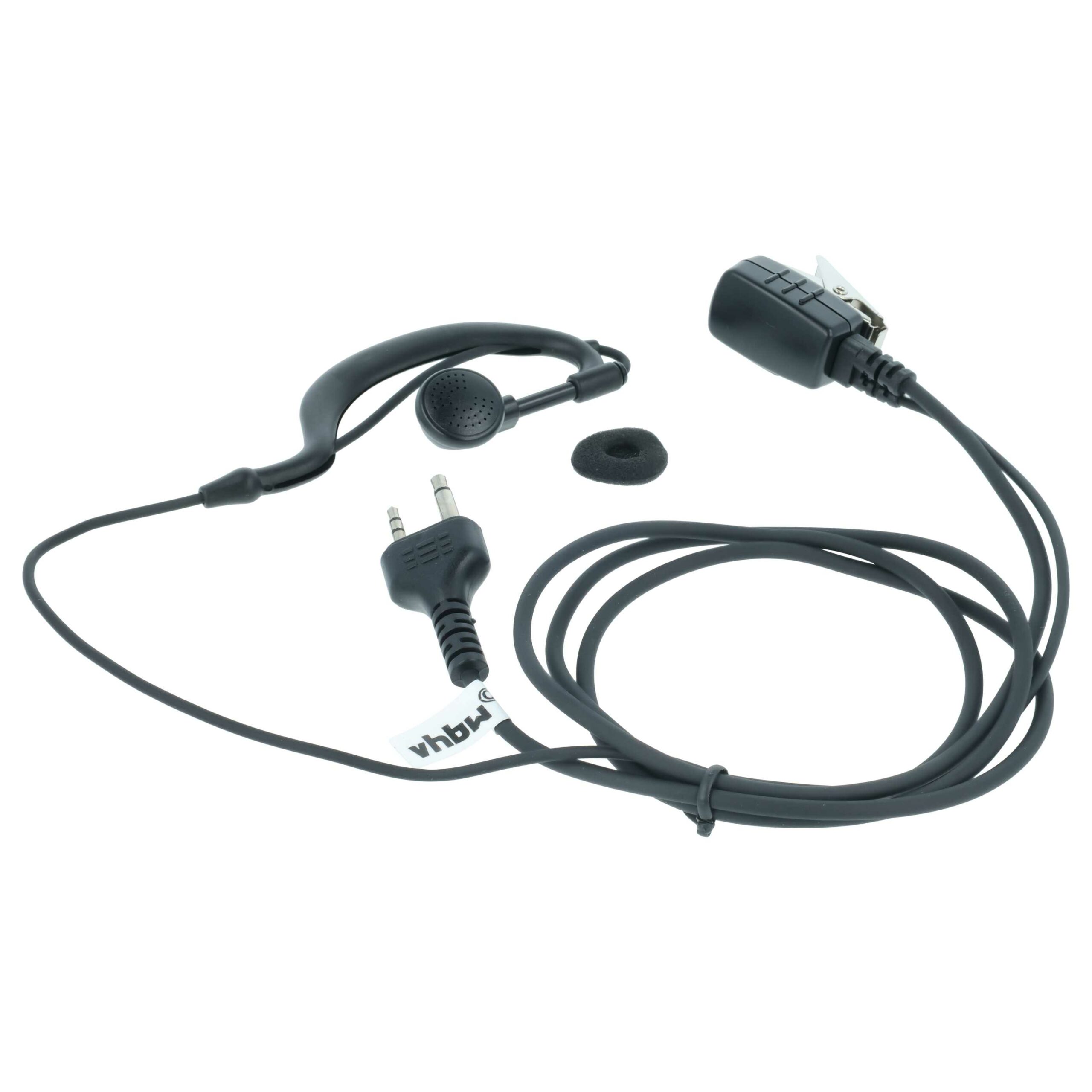 Auricular de Segurança com Botão de Resposta e Clip - vhbw - Image 3