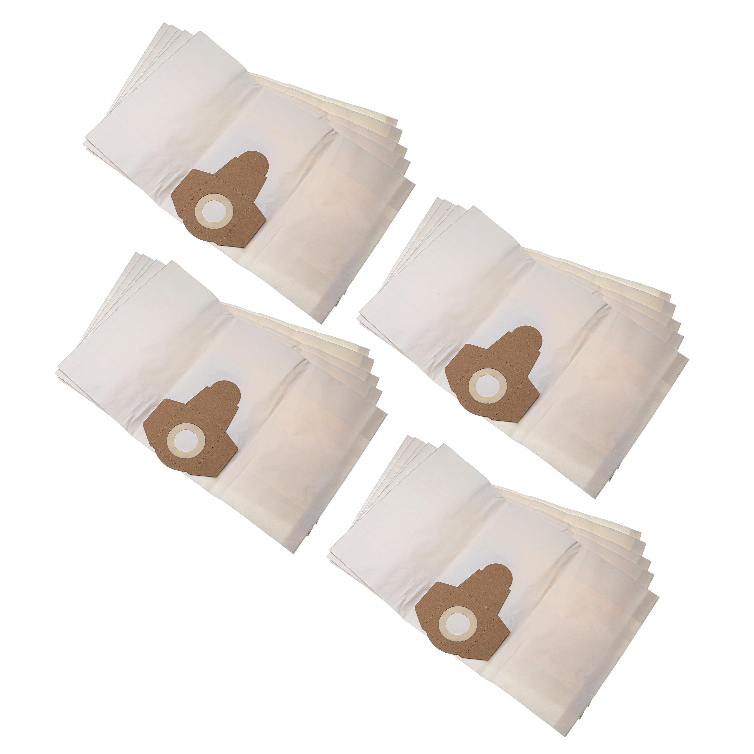 20x Sacos para Aspirador vhbw - Filtro de Pó Fino 20L para Aspiradores Parkside