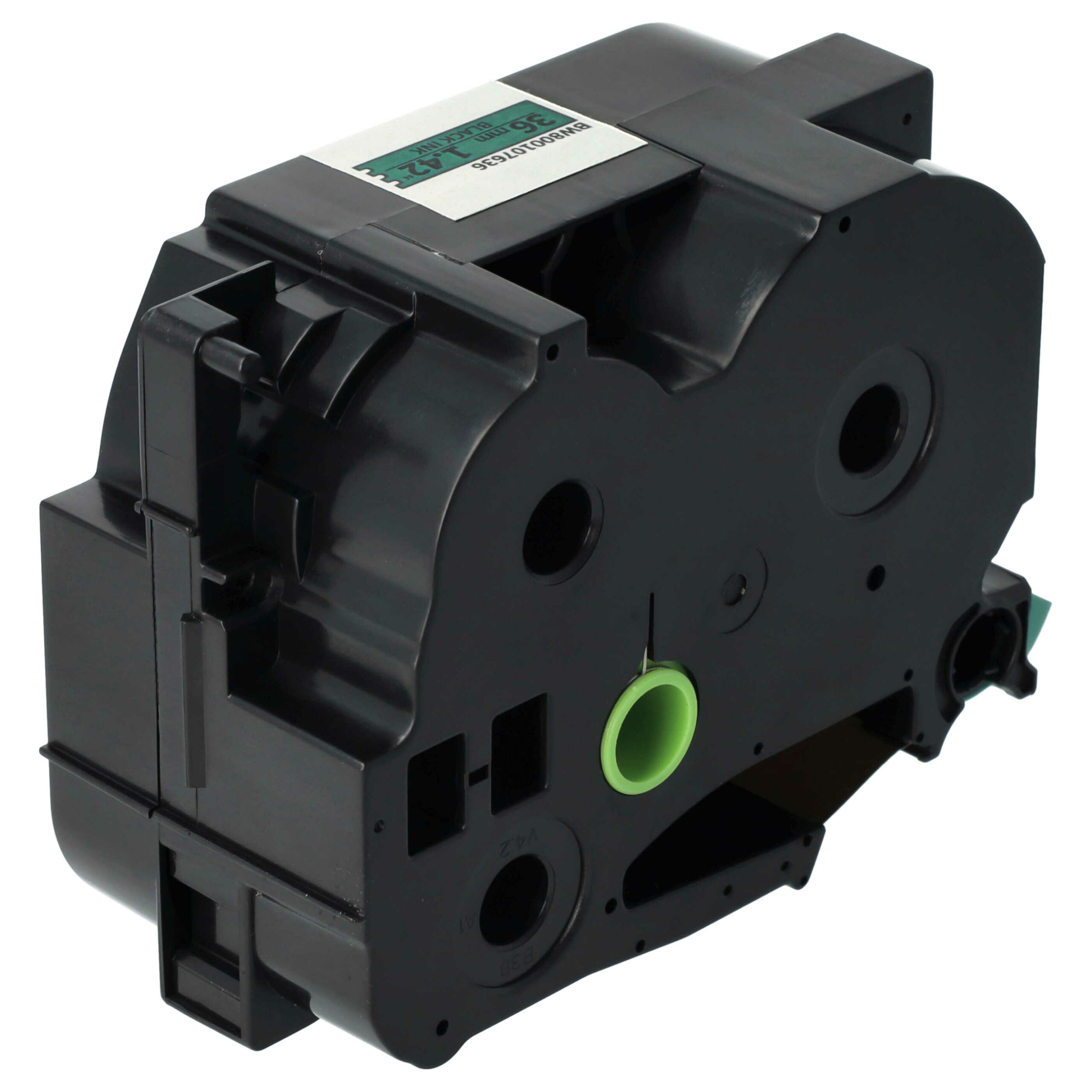Fita de Etiquetas vhbw para Brother TZE-761, TZ-761 - 36 mm Preto sobre Verde - Image 4
