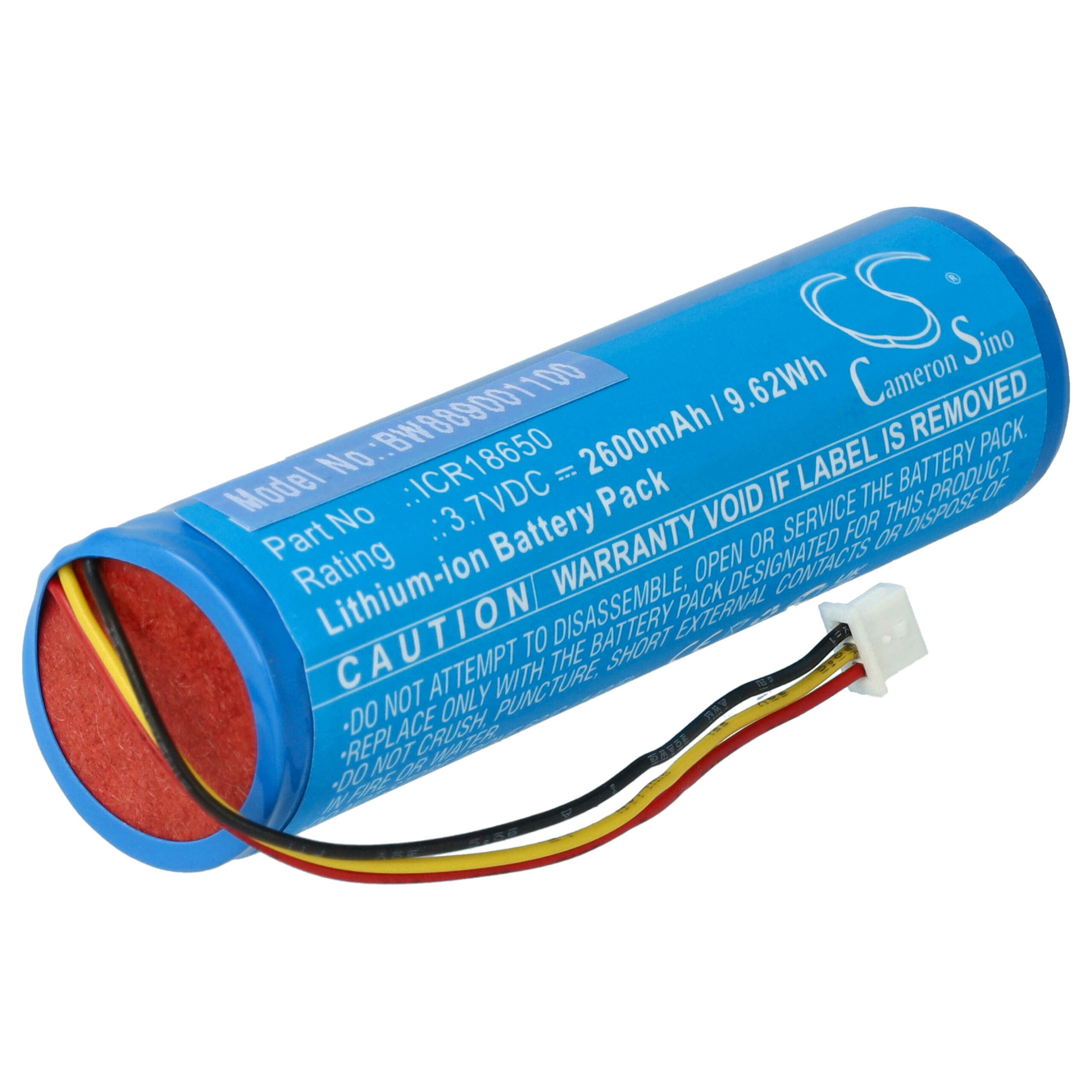 Bateria para Teclado Wireless Corsair K63 - 2600 mAh 3.7 V Li-Ion vhbw - Image 3