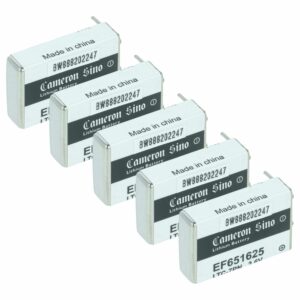 Bateria Especial 5x vhbw - 750 mAh 3.6 V Li-SOCl2