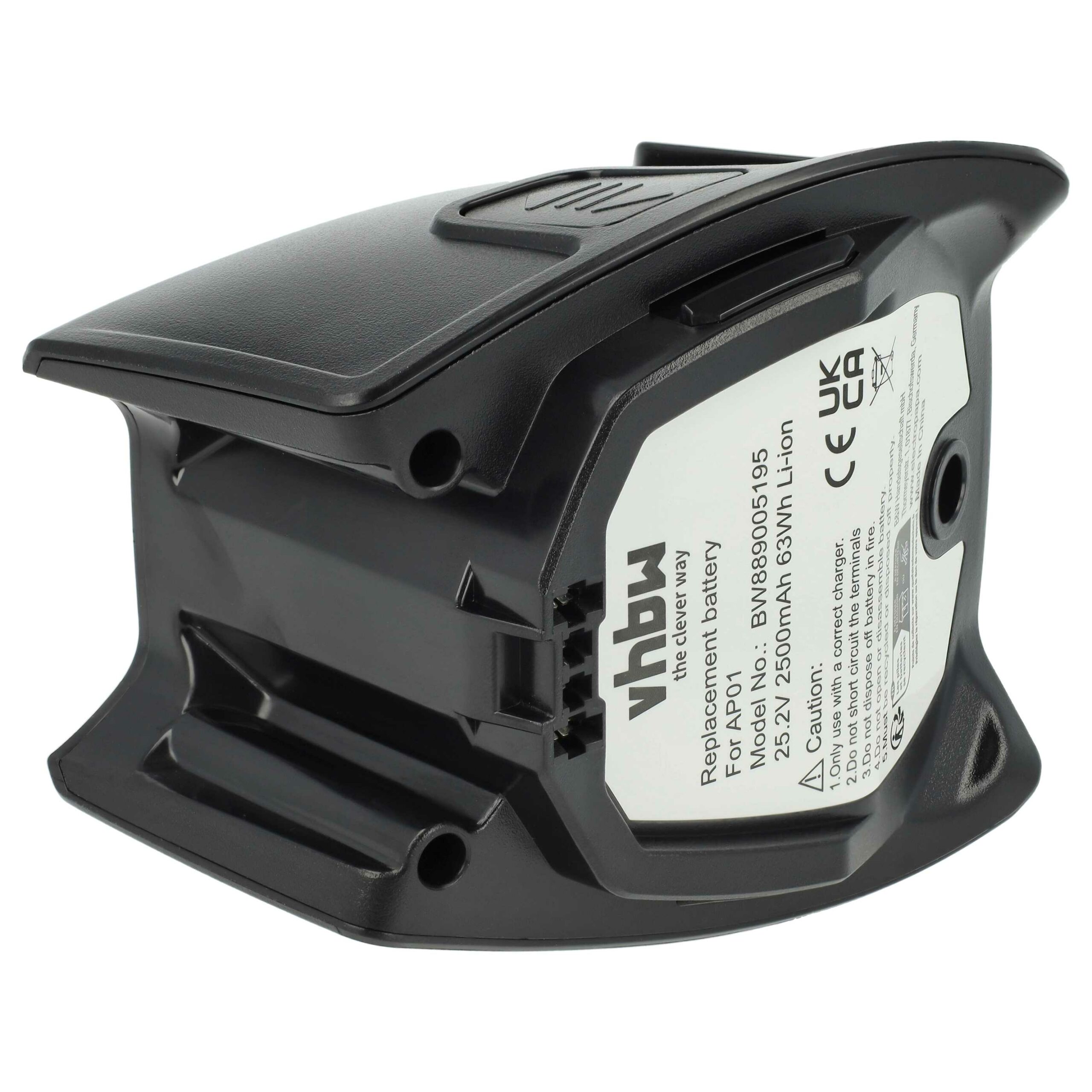 Bateria vhbw para Miele 2500mAh 25.2V Li-Ion (compatível AP01, HX-LA, AP02, HS19) - Image 2