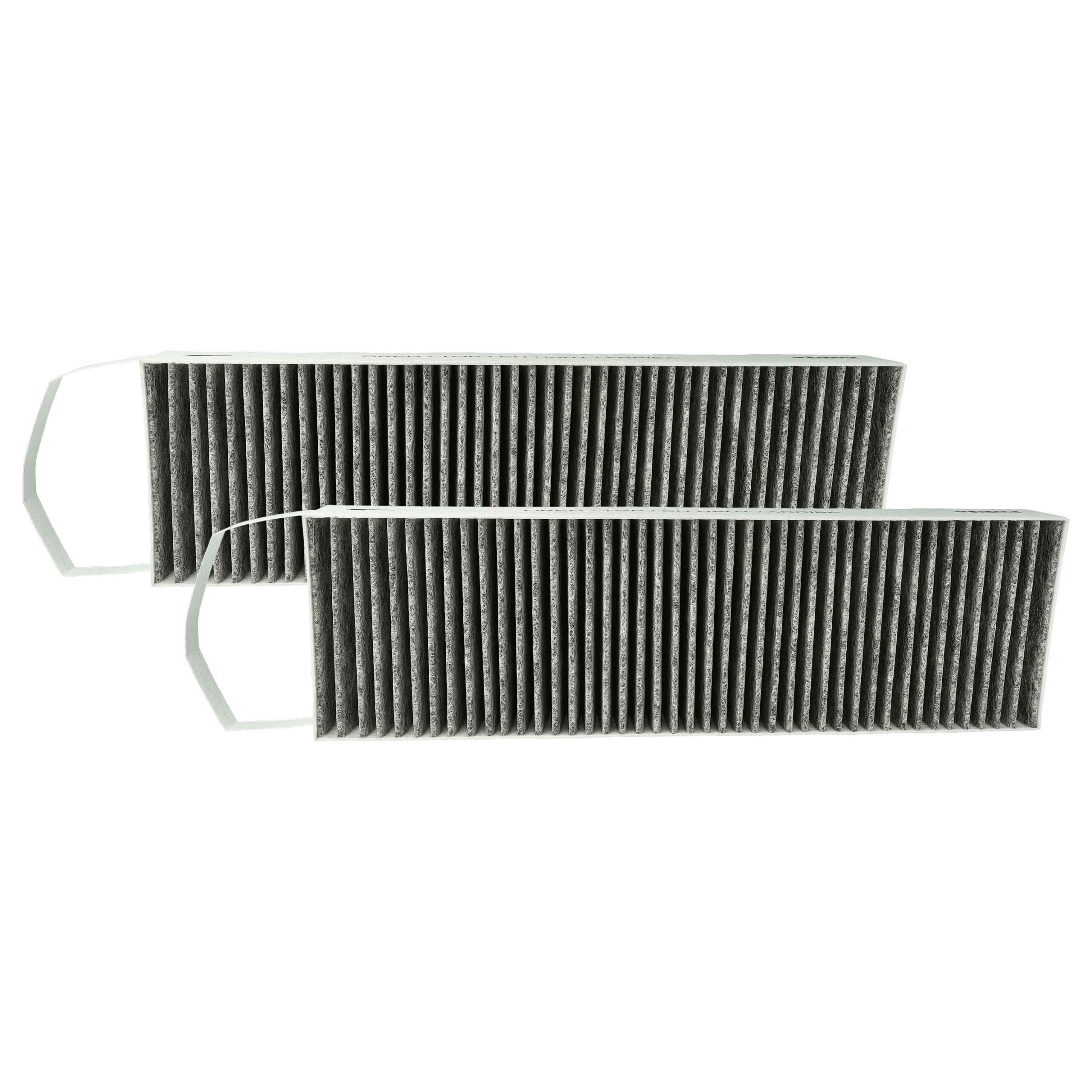 2x Filtro de Carvão Ativado de Substituição para Hobs Bora PUAKF