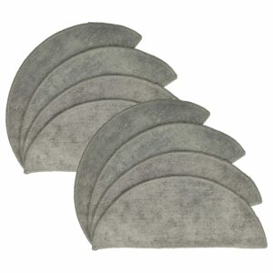 8x Pano de Limpeza em Microfibra para Robô Aspirador Lefant M501A, M571, T700