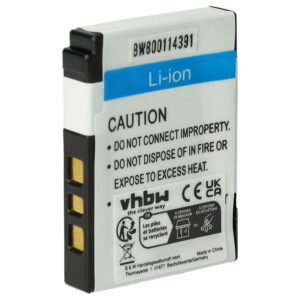 Bateria vhbw compatível com Kodak Klic-7002 - 460mAh, 3.6V, Li-Ion