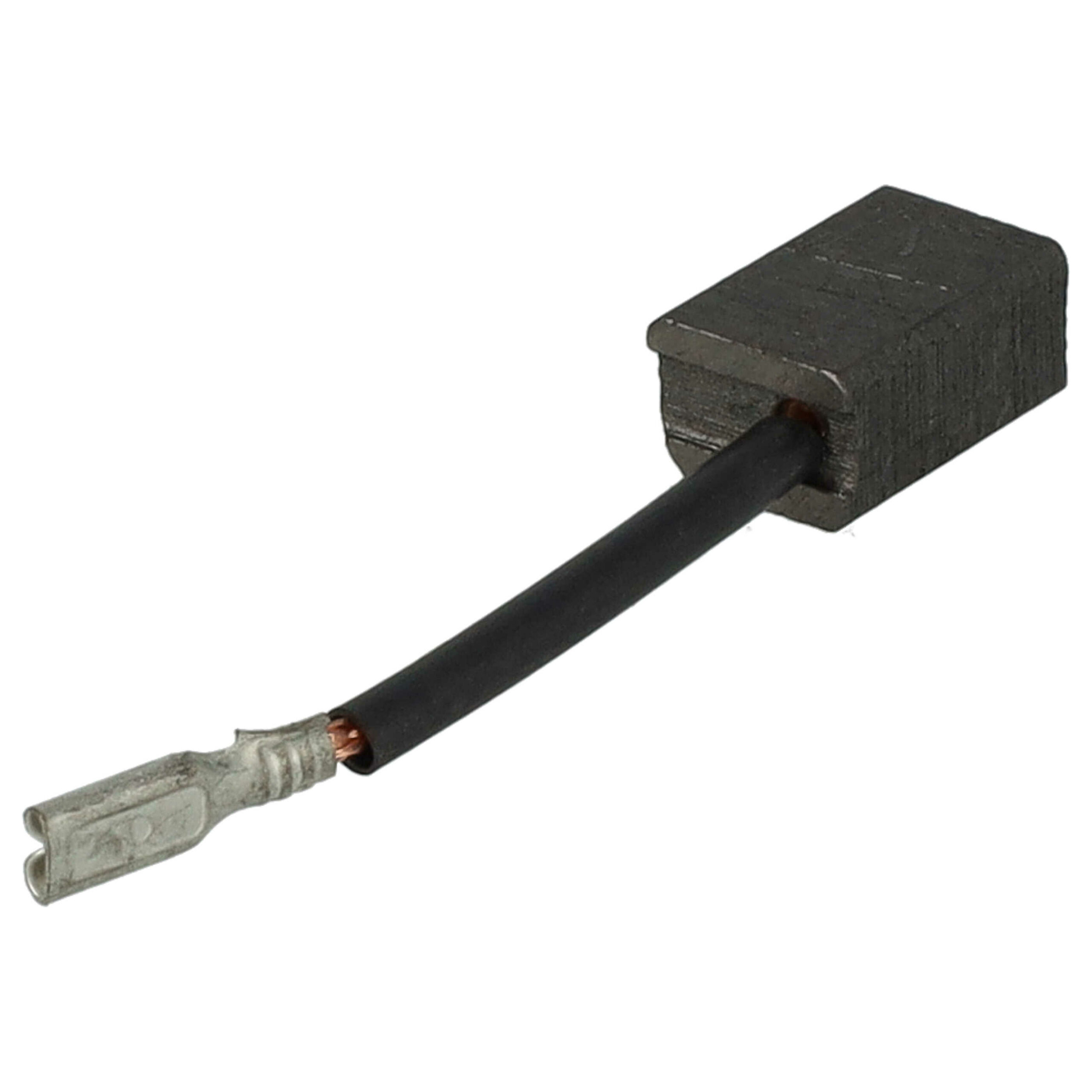 2x Escovas de Carvão vhbw Substituição para Hitachi Hikoki 999-090, 999090 - 13,8 x 8,9 x 6 mm - Image 4