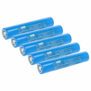 Bateria vhbw 6.4V 3200 mAh Li-Ion para Maglite ILIF-3006526 - Pack 5x