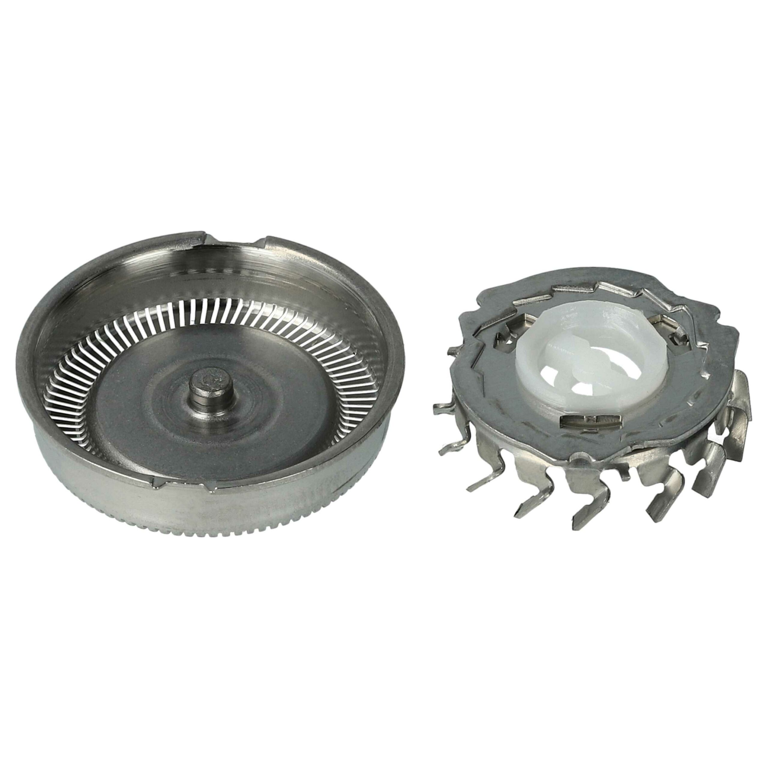 9 Cabeças de Corte vhbw para Philips HP1917, HQ2 - Prateado - Image 4