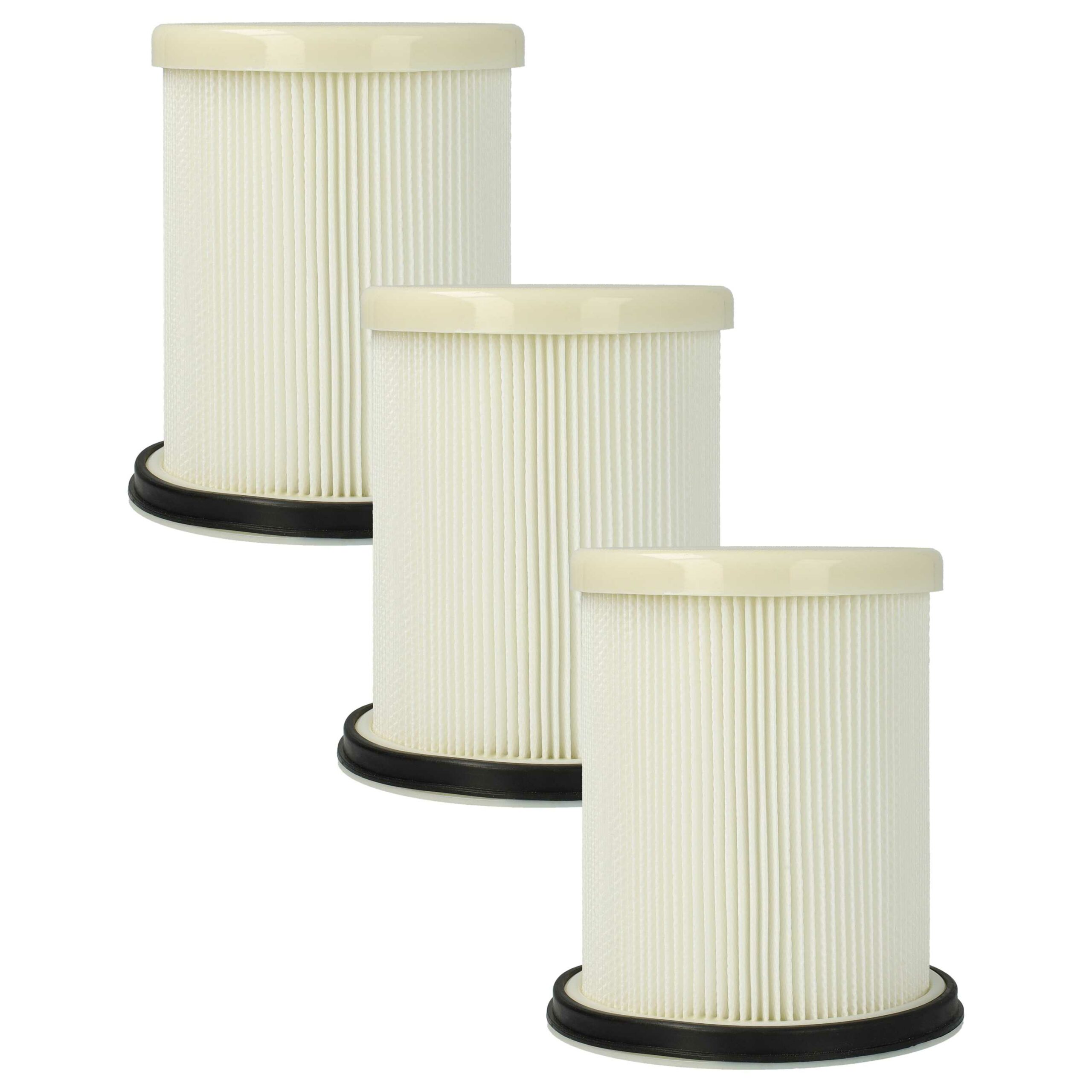 3x Filtro de Substituição Arnica BF83 para Aspirador Arnica vhbw